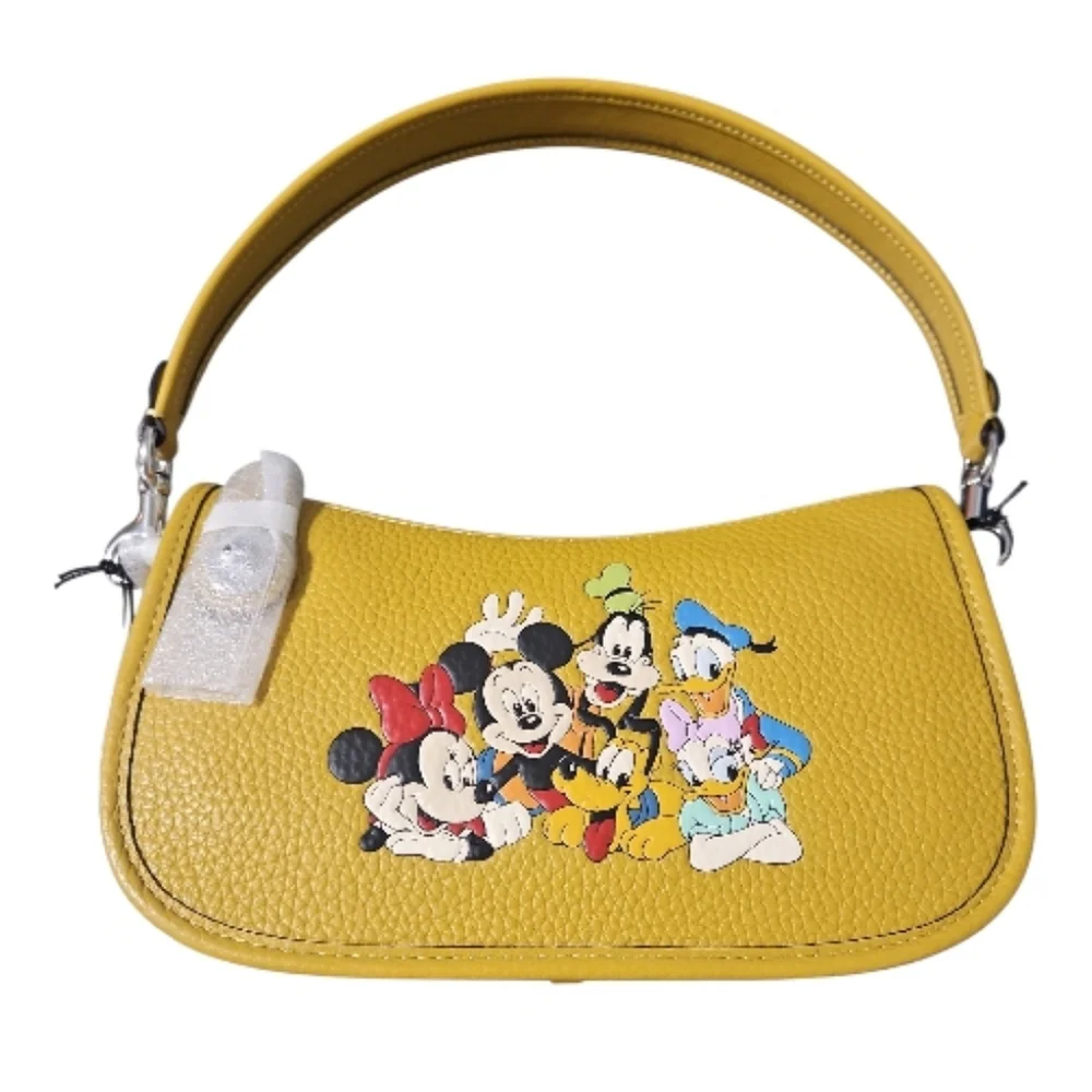 Disney X Coach Swinger Leather Shoulder Bag
